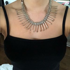 Silver Tribal Necklace